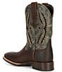 Color:Rowdy Rust/Forest Green - Image 3 - Men's Rowder VentTEK 360 Degree Western Boots