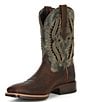 Color:Rowdy Rust/Forest Green - Image 4 - Men's Rowder VentTEK 360 Degree Western Boots