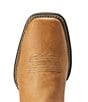 Color:Matte Tan Buck/Crunch Chocolate - Image 5 - Men's Sport Pardner Western Boots
