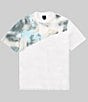 Color:Off White/Camo - Image 1 - Half Camo Short Sleeve T-Shirt