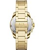 Color:Gold - Image 3 - Men's Chronograph Gold-Tone Stainless Steel Watch