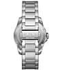 Color:Silver - Image 3 - Men's Spencer Three-Hand Date Stainless Steel Bracelet Watch