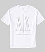 Color:White - Image 1 - Metallc Icon Logo Short Sleeve T-Shirt