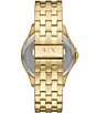 Color:Gold - Image 2 - Men's Three-Hand Gold-Tone Stainless Steel Watch