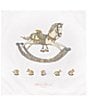 Color:Multi - Image 1 - Baby Organic Cotton Rocking Horse Swaddle Blanket