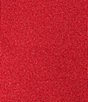 Color:Red - Image 4 - Drape Neck Off-The-Shoulder Faux Wrap Dress