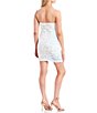 Color:Iridescent/White - Image 2 - Spaghetti-Strap Scoop-Neck Sequined Velvet Knit Bodycon Dress