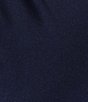 Color:Navy - Image 4 - V-Neck Lace-Up Back Front Slit Shirred Long Dress