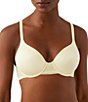 Color:Pastel Yellow - Image 1 - Future Foundation Brushed Lace T-Shirt Bra