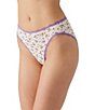 Color:Simply Petals - Image 3 - Inspired Eyelet High-Cut Panty