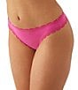 Color:Raspberry Sorbet - Image 3 - Inspired Eyelet Stretch Lace Trim Thong