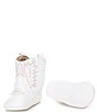 Color:White - Image 1 - Kids' Miller Western Boot Crib Shoes (Infant)