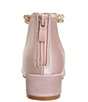 Color:Pink - Image 2 - Girls' Felicia Satin Pumps (Youth)