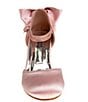 Color:Pink - Image 4 - Girls' Scarlett Satin Bow Embellished Ankle Strap Pumps (Youth)