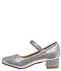 Color:Silver - Image 3 - Girls' Sophie Rhinestone Dress Mary Janes (Youth)