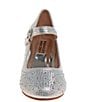 Color:Silver - Image 4 - Girls' Sophie Rhinestone Dress Mary Janes (Youth)