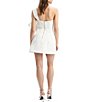 Color:Orchid White - Image 2 - Bella One Shoulder Sleeveless Bow Mini Dress