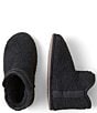 Color:Carbon - Image 1 - Kids' CozyChic® Booties (Youth)