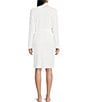 Color:Sea Salt/Shell - Image 2 - CozyChic® Ultra Lite Tipped Ribbed Short Robe