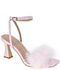 Color:Ballerina - Image 1 - Relby Faux Fur Dress Sandals