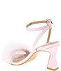 Color:Ballerina - Image 4 - Relby Faux Fur Dress Sandals