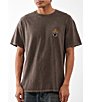 Color:Chocolate - Image 1 - Short Sleeve Crest T-Shirt