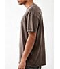 Color:Chocolate - Image 3 - Short Sleeve Crest T-Shirt