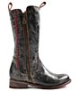 Color:Black Lux - Image 2 - Latifah Leather Side Zip Boots