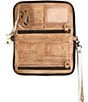 Color:Nectar Lux/Tan Rustic - Image 3 - Templeton II Tie-Dye Wallet on a Chain Crossbody Bag