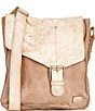 Color:Icicle Rustic Rust Nectar Lux - Image 1 - Venice Beach Rustic Leather Crossbody Bag