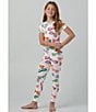 Color:Sunny Lens - Image 5 - Little/Big Girls 2T-12 Family Matching Sunny Lens Two-Piece Pajamas Set