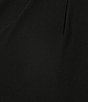 Color:Black - Image 5 - Helen Georgette Fabrication One Shoulder Asymmetrical Hem Sheath Dress