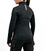 Color:Black - Image 2 - Ladies' Training Gear Collection Suojella Zip Front Fleece Jacket