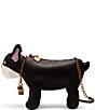 Color:Black - Image 1 - Frenchy Dog Novelty Crossbody Bag