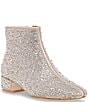 Color:Silver - Image 1 - Girls' Cady Rhinestone Booties (Youth)