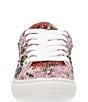 Color:Pink Floral Multi - Image 4 - Girls' Sidny Floral Rhinestone Sneakers (Youth)