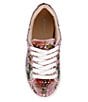 Color:Pink Floral Multi - Image 5 - Girls' Sidny Floral Rhinestone Sneakers (Youth)