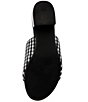 Color:Black/Multi - Image 6 - Lindyy Fruit Bead Embellished Gingham Slide Sandals