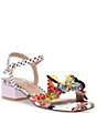 Color:White Butterfly - Image 1 - Lotty Beaded Butterfly Dress Sandals