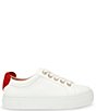 Color:White/Multi - Image 2 - Presely Heart Detail Platform Sneakers