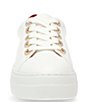 Color:White/Multi - Image 5 - Presely Heart Detail Platform Sneakers