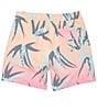 Color:Fade - Image 2 - 17#double; Outseam Sundays Layback Tropical Printed Board Shorts