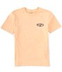 Color:Sherbet - Image 2 - Big Boys 8-20 Short Sleeve CrossBoards Graphic Logo T-Shirt