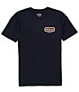 Color:Navy - Image 2 - Big Boys 8-20 Short Sleeve Walled T-Shirt