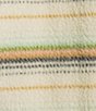 Color:White Cap - Image 4 - Boundary Mock 3 Striped Quarter Zip Fleece Pullover