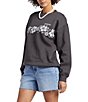 Color:Off Black - Image 3 - Forget Me Not Graphic Sweatshirt