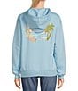 Color:Bliss Blue - Image 2 - Greetings From Paradise Graphic Sweatshirt