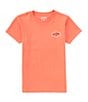 Color:Coral - Image 2 - Little Boys 2T-7 Short-Sleeve Exit Arch T-Shirt