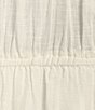 Color:Salt Crystal - Image 3 - On The Coast Short Sleeve Waist Cut-Out Midi Dress