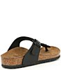 Color:Black - Image 2 - Girls' Gizeh Slide-On Thong Style Buckle Sandals (Youth)